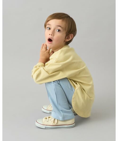 b・ROOM / ビールーム その他パンツ | 【デイリースタンダードウェアシリーズ】【吸水速乾】センタープリーツフレアスウェットパンツ | 詳細27