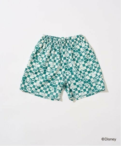 b・ROOM / ビールーム ショート・ハーフ・半端丈パンツ | 【Disney】【セットアップ可】総柄パンツ | 詳細2