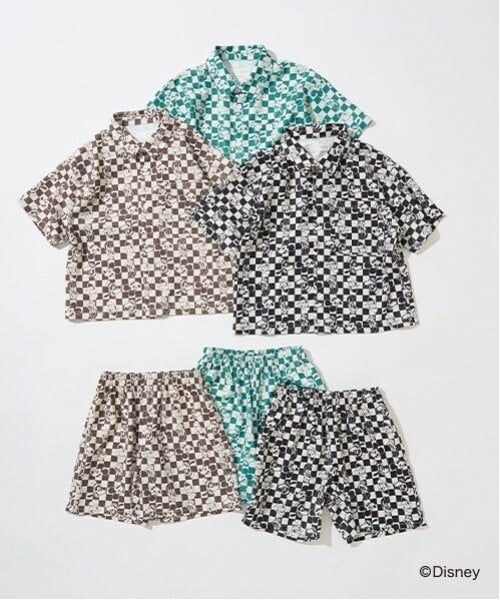 b・ROOM / ビールーム ショート・ハーフ・半端丈パンツ | 【Disney】【セットアップ可】総柄パンツ | 詳細23