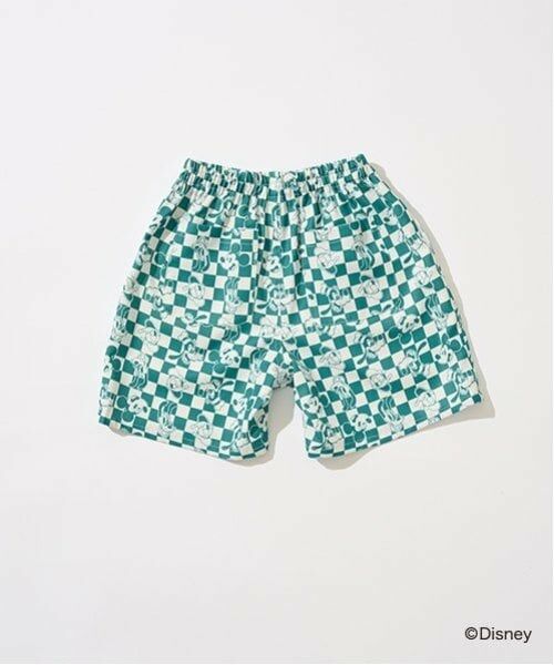 b・ROOM / ビールーム ショート・ハーフ・半端丈パンツ | 【Disney】【セットアップ可】総柄パンツ | 詳細3