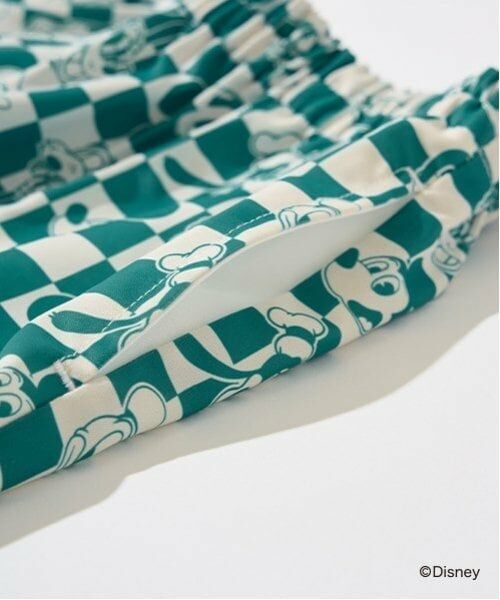 b・ROOM / ビールーム ショート・ハーフ・半端丈パンツ | 【Disney】【セットアップ可】総柄パンツ | 詳細4