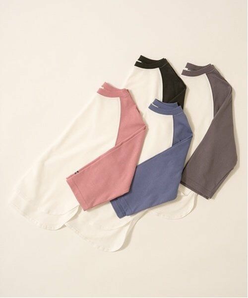 b・ROOM / ビールーム Tシャツ | 【カイテキ天竺】ビッグシルエットラグランTシャツ | 詳細11