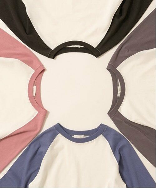 b・ROOM / ビールーム Tシャツ | 【カイテキ天竺】ビッグシルエットラグランTシャツ | 詳細13