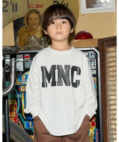 b・ROOM / ビールーム Tシャツ | 【MNCM】【カイテキ天竺】ロゴプリントビッグTシャツ