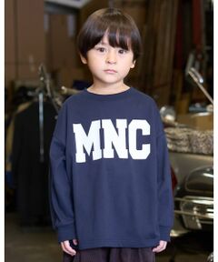 b・ROOM / ビールーム Tシャツ | 【MNCM】【カイテキ天竺】ロゴプリントビッグTシャツ