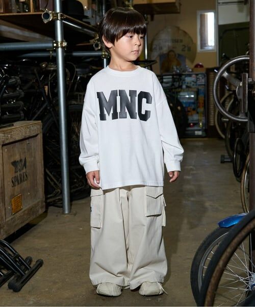 b・ROOM / ビールーム Tシャツ | 【MNCM】【カイテキ天竺】ロゴプリントビッグTシャツ | 詳細22