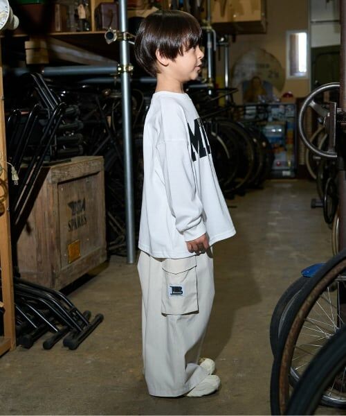 b・ROOM / ビールーム Tシャツ | 【MNCM】【カイテキ天竺】ロゴプリントビッグTシャツ | 詳細23