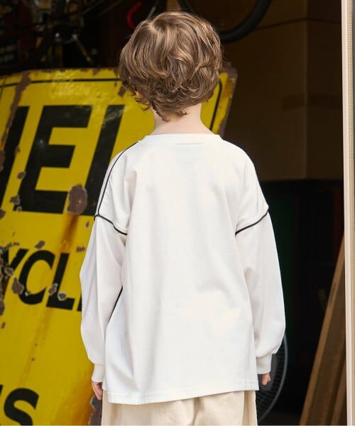 b・ROOM / ビールーム Tシャツ | 【MNCM】【カイテキ天竺】パイピングビッグTシャツ | 詳細18