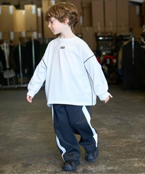 b・ROOM / ビールーム Tシャツ | 【MNCM】【カイテキ天竺】パイピングビッグTシャツ | 詳細20