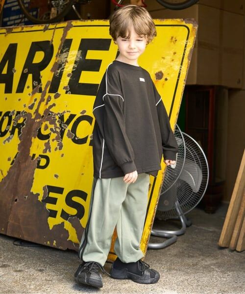 b・ROOM / ビールーム Tシャツ | 【MNCM】【カイテキ天竺】パイピングビッグTシャツ | 詳細25