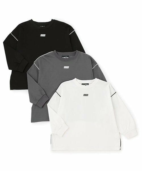 b・ROOM / ビールーム Tシャツ | 【MNCM】【カイテキ天竺】パイピングビッグTシャツ | 詳細9