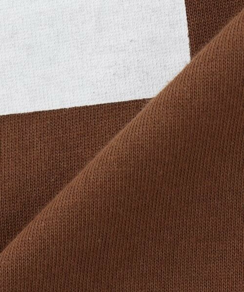 b・ROOM / ビールーム Tシャツ | 【MNCM】【どちらが前でもOK】【カイテキ天竺】プリントレイヤードビッグTシャツ | 詳細11