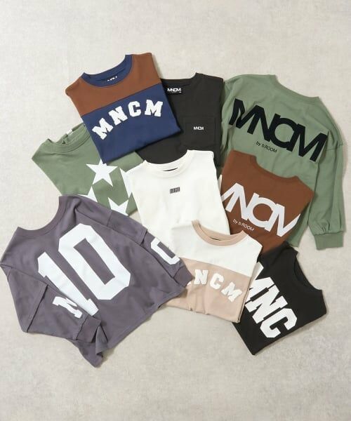 b・ROOM / ビールーム Tシャツ | 【MNCM】【どちらが前でもOK】【カイテキ天竺】プリントレイヤードビッグTシャツ | 詳細16