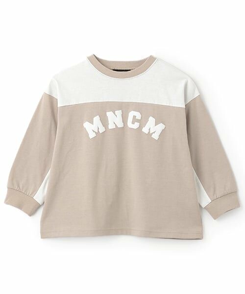 b・ROOM / ビールーム Tシャツ | 【MNCM】【カイテキ天竺】バイカラービッグTシャツ | 詳細1