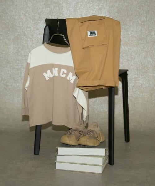 b・ROOM / ビールーム Tシャツ | 【MNCM】【カイテキ天竺】バイカラービッグTシャツ | 詳細13