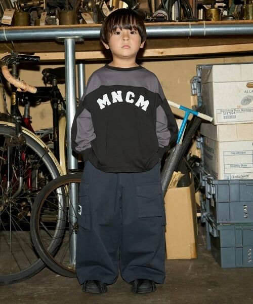 b・ROOM / ビールーム Tシャツ | 【MNCM】【カイテキ天竺】バイカラービッグTシャツ | 詳細23