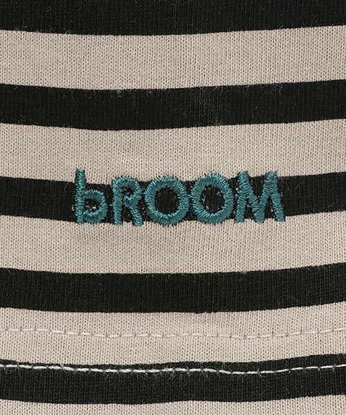 b・ROOM / ビールーム Tシャツ | 【デイリースタンダードウェアシリーズ】ゆるっとオーバーサイズのボーダー長袖Tシャツ | 詳細7