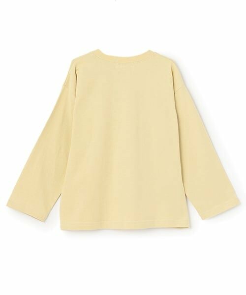 b・ROOM / ビールーム Tシャツ | 【デイリースタンダードウェアシリーズ】ゆるっとオーバーサイズのワンポイントシンプル長袖Tシャツ | 詳細1