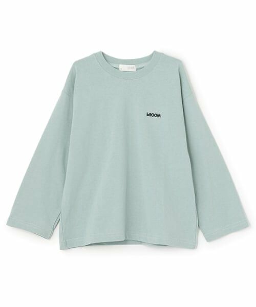 b・ROOM / ビールーム Tシャツ | 【デイリースタンダードウェアシリーズ】ゆるっとオーバーサイズのワンポイントシンプル長袖Tシャツ | 詳細10