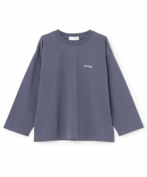 b・ROOM / ビールーム Tシャツ | 【デイリースタンダードウェアシリーズ】ゆるっとオーバーサイズのワンポイントシンプル長袖Tシャツ | 詳細11