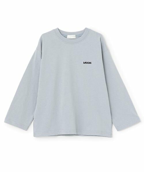 b・ROOM / ビールーム Tシャツ | 【デイリースタンダードウェアシリーズ】ゆるっとオーバーサイズのワンポイントシンプル長袖Tシャツ | 詳細12