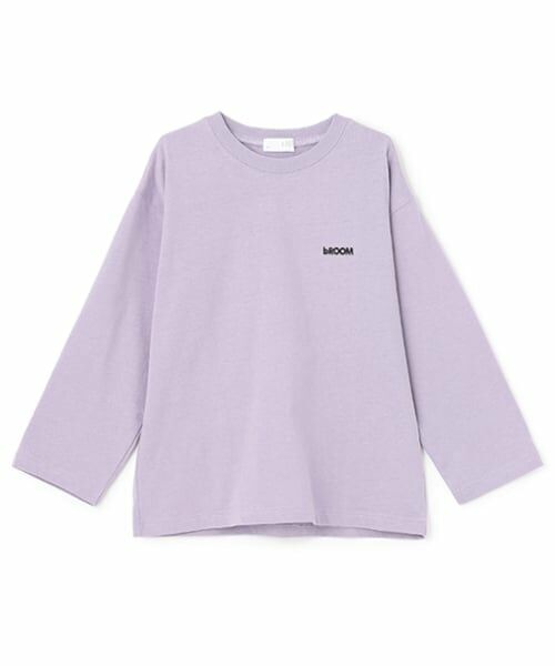 b・ROOM / ビールーム Tシャツ | 【デイリースタンダードウェアシリーズ】ゆるっとオーバーサイズのワンポイントシンプル長袖Tシャツ | 詳細13