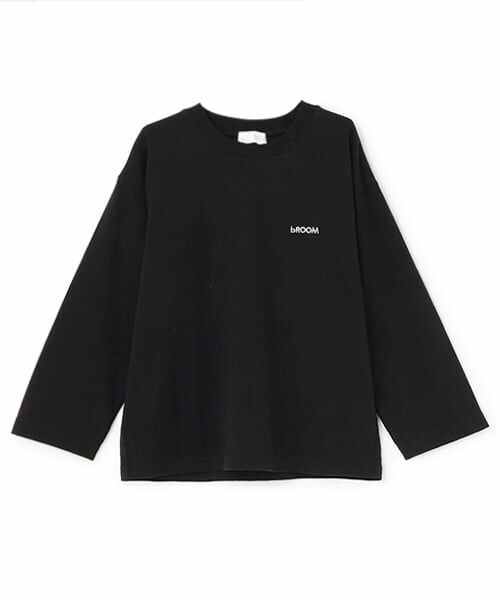 b・ROOM / ビールーム Tシャツ | 【デイリースタンダードウェアシリーズ】ゆるっとオーバーサイズのワンポイントシンプル長袖Tシャツ | 詳細14