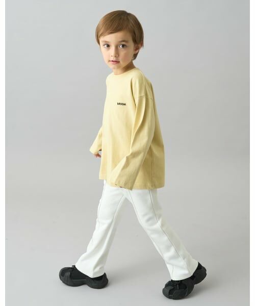 b・ROOM / ビールーム Tシャツ | 【デイリースタンダードウェアシリーズ】ゆるっとオーバーサイズのワンポイントシンプル長袖Tシャツ | 詳細24