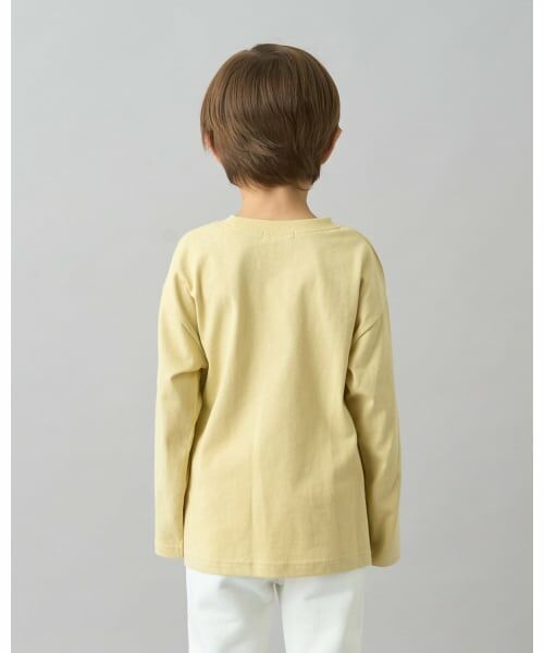 b・ROOM / ビールーム Tシャツ | 【デイリースタンダードウェアシリーズ】ゆるっとオーバーサイズのワンポイントシンプル長袖Tシャツ | 詳細25