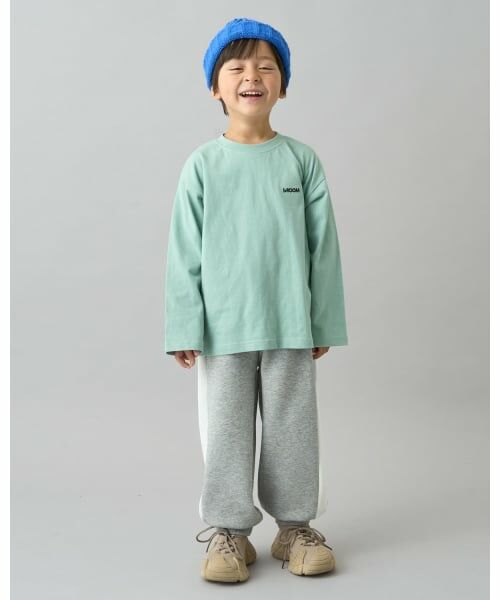 b・ROOM / ビールーム Tシャツ | 【デイリースタンダードウェアシリーズ】ゆるっとオーバーサイズのワンポイントシンプル長袖Tシャツ | 詳細26