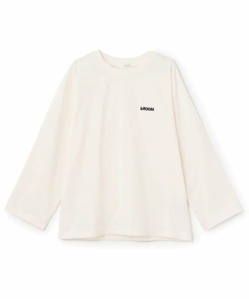 b・ROOM / ビールーム Tシャツ | 【デイリースタンダードウェアシリーズ】ゆるっとオーバーサイズのワンポイントシンプル長袖Tシャツ | 詳細8