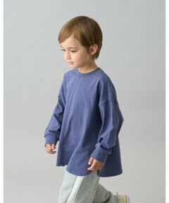 b・ROOM / ビールーム Tシャツ | 【デイリースタンダードウェアシリーズ】ゆるっとオーバーサイズのシンプル長袖Tシャツ