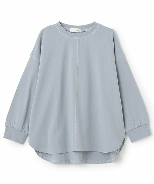 b・ROOM / ビールーム Tシャツ | 【デイリースタンダードウェアシリーズ】ゆるっとオーバーサイズのシンプル長袖Tシャツ | 詳細11