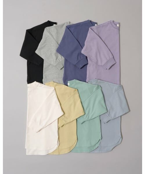 b・ROOM / ビールーム Tシャツ | 【デイリースタンダードウェアシリーズ】ゆるっとオーバーサイズのシンプル長袖Tシャツ | 詳細16