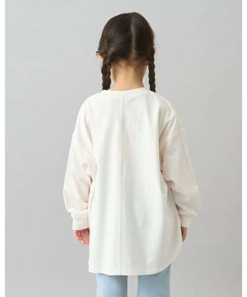 b・ROOM / ビールーム Tシャツ | 【デイリースタンダードウェアシリーズ】ゆるっとオーバーサイズのシンプル長袖Tシャツ | 詳細22