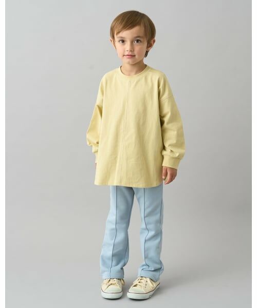 b・ROOM / ビールーム Tシャツ | 【デイリースタンダードウェアシリーズ】ゆるっとオーバーサイズのシンプル長袖Tシャツ | 詳細23