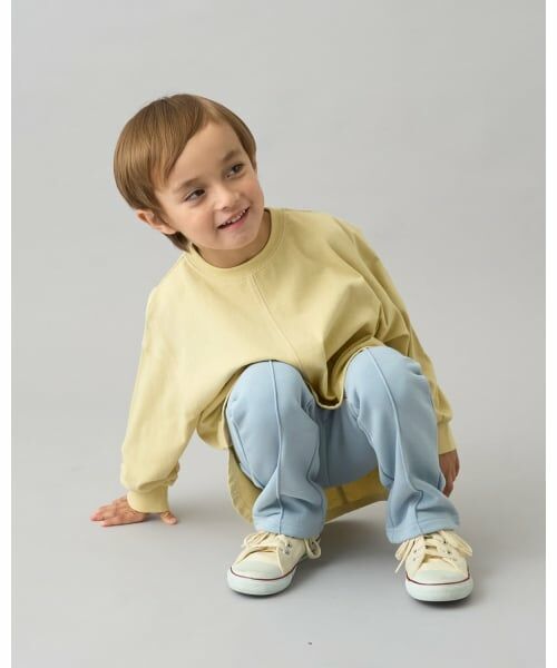 b・ROOM / ビールーム Tシャツ | 【デイリースタンダードウェアシリーズ】ゆるっとオーバーサイズのシンプル長袖Tシャツ | 詳細24