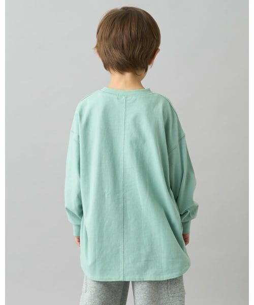 b・ROOM / ビールーム Tシャツ | 【デイリースタンダードウェアシリーズ】ゆるっとオーバーサイズのシンプル長袖Tシャツ | 詳細26