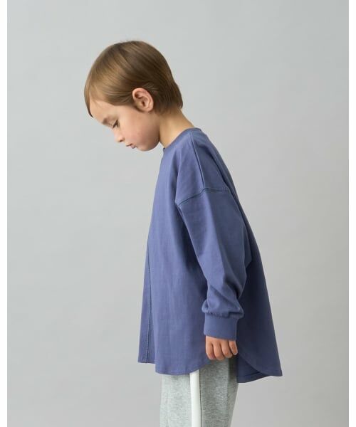 b・ROOM / ビールーム Tシャツ | 【デイリースタンダードウェアシリーズ】ゆるっとオーバーサイズのシンプル長袖Tシャツ | 詳細28