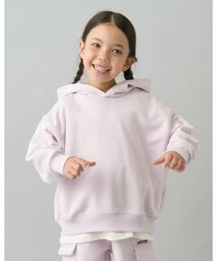 【デイリースタンダードウェアシリーズ】【吸水速乾】ぷくっとオーバーサイズのパーカ