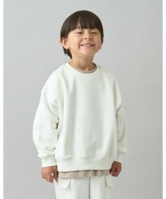 b・ROOM / ビールーム スウェット | 【デイリースタンダードウェアシリーズ】【吸水速乾】ぷくっとオーバーサイズのスウェット