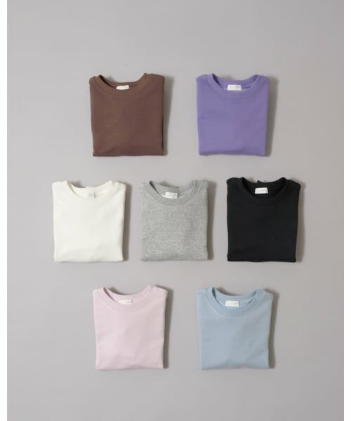 b・ROOM / ビールーム スウェット | 【デイリースタンダードウェアシリーズ】【吸水速乾】ぷくっとオーバーサイズのスウェット | 詳細19