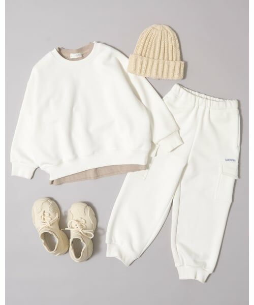 b・ROOM / ビールーム スウェット | 【デイリースタンダードウェアシリーズ】【吸水速乾】ぷくっとオーバーサイズのスウェット | 詳細21