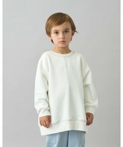 b・ROOM / ビールーム スウェット | 【デイリースタンダードウェアシリーズ】【吸水速乾】ぷくっとオーバーサイズの配色ステッチスウェット