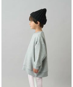 b・ROOM / ビールーム スウェット | 【デイリースタンダードウェアシリーズ】【吸水速乾】ぷくっとオーバーサイズの配色ステッチスウェット