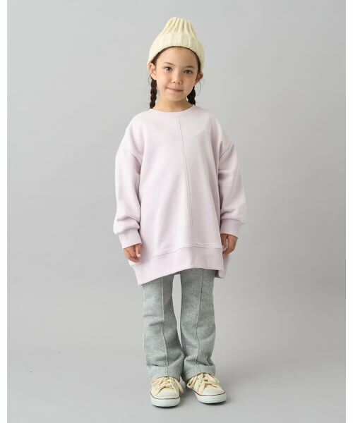 b・ROOM / ビールーム スウェット | 【デイリースタンダードウェアシリーズ】【吸水速乾】ぷくっとオーバーサイズの配色ステッチスウェット | 詳細22