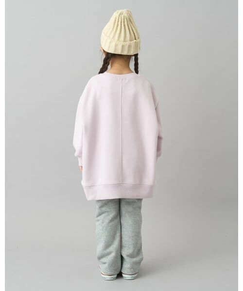 b・ROOM / ビールーム スウェット | 【デイリースタンダードウェアシリーズ】【吸水速乾】ぷくっとオーバーサイズの配色ステッチスウェット | 詳細23