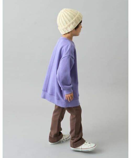 b・ROOM / ビールーム スウェット | 【デイリースタンダードウェアシリーズ】【吸水速乾】ぷくっとオーバーサイズの配色ステッチスウェット | 詳細29