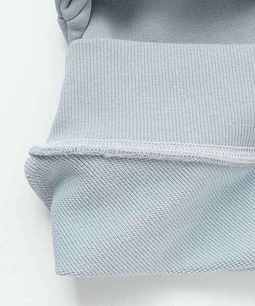 b・ROOM / ビールーム スウェット | 【デイリースタンダードウェアシリーズ】【吸水速乾】ぷくっとオーバーサイズの配色ステッチスウェット | 詳細4