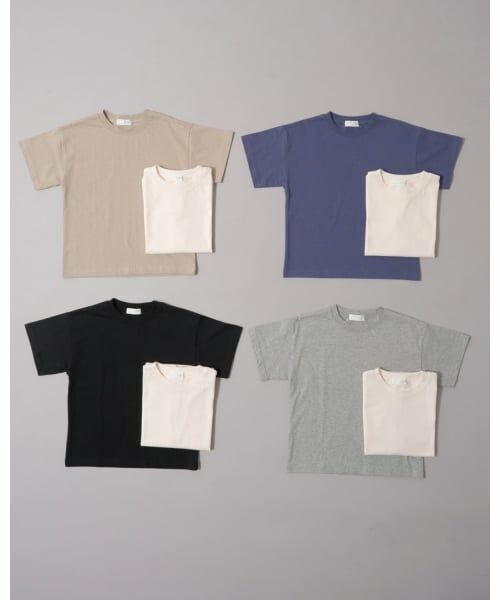 b・ROOM / ビールーム Tシャツ | 【DAILY STANDARD WEAR】2PACKシンプルTシャツSET | 詳細10